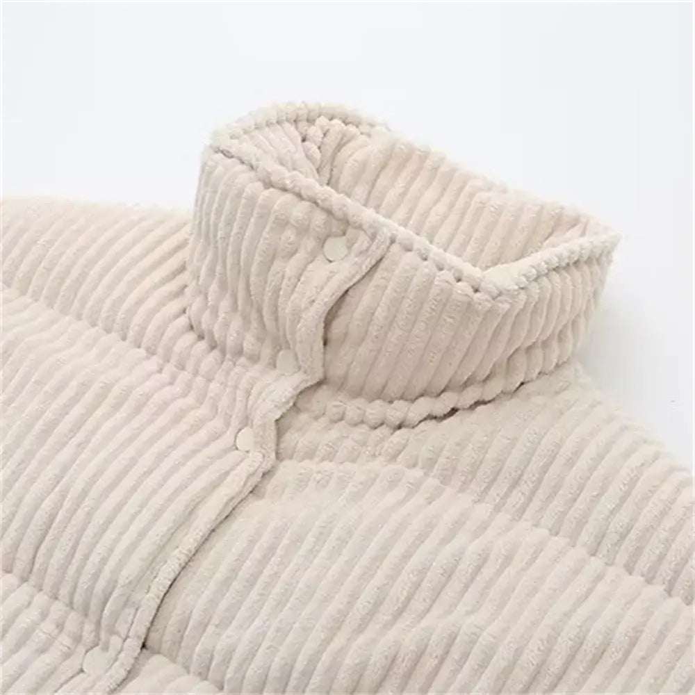 COLLAR COTTEN COAT