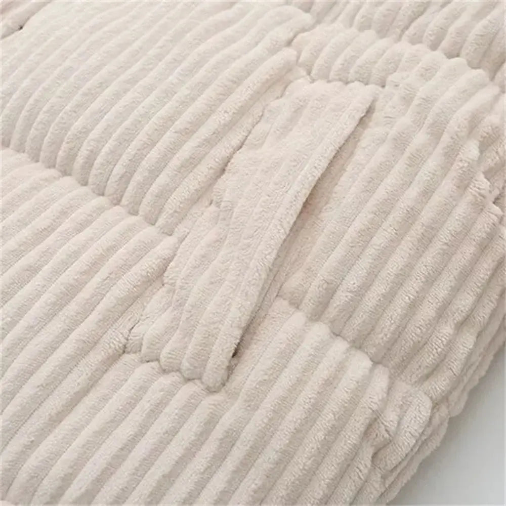 COLLAR COTTEN COAT