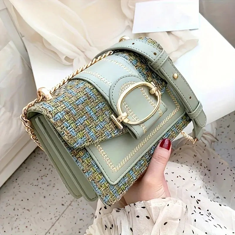MINI PLAID BAG