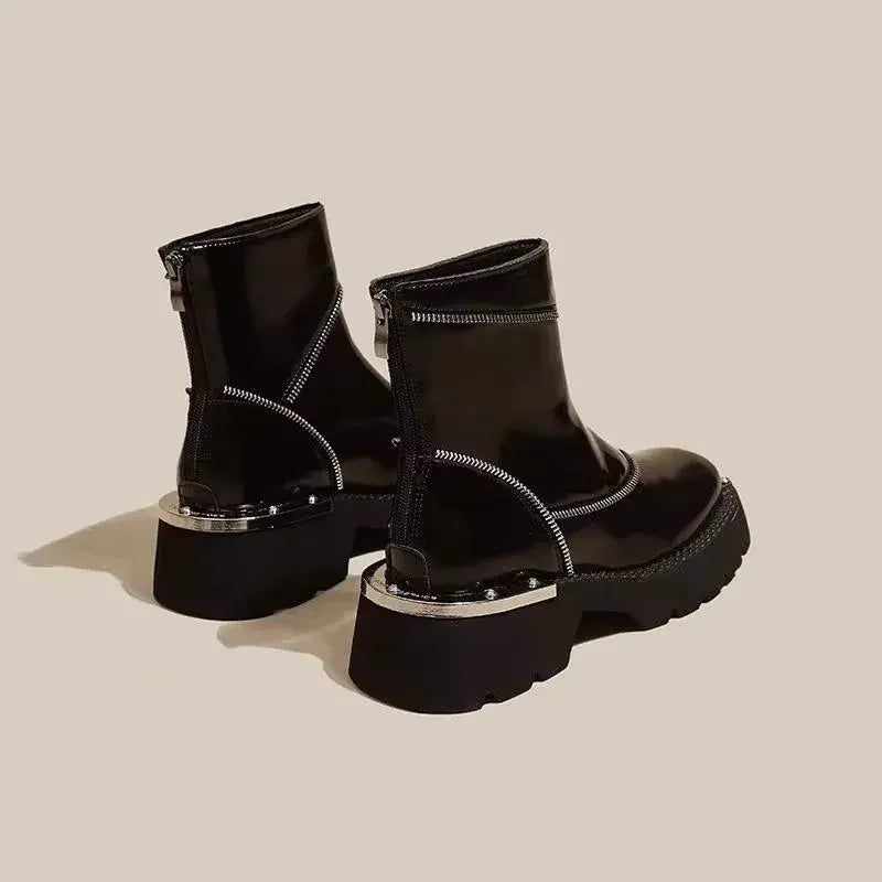 ZIPPER BOOTS