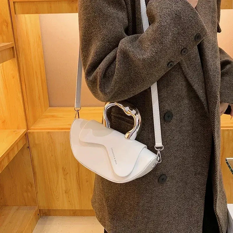 Simplicity Women's Shoulder Bags New High Quality 2024 Portable Pu Design Youth Ladies Crossbody Bags Bolsas Para Mujeres