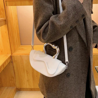 Simplicity Women's Shoulder Bags New High Quality 2024 Portable Pu Design Youth Ladies Crossbody Bags Bolsas Para Mujeres