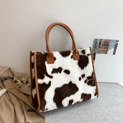 COW PRINT HANDBAG