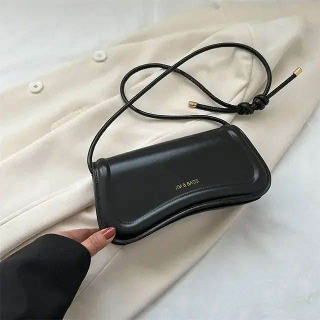 SOLID COLOR CROSSBODY BAG