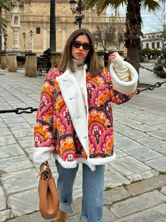 COTTEN LOOSE WINTER COAT