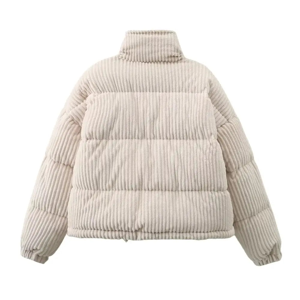 COLLAR COTTEN COAT