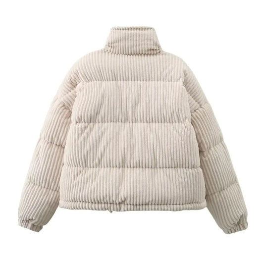 COLLAR COTTEN COAT