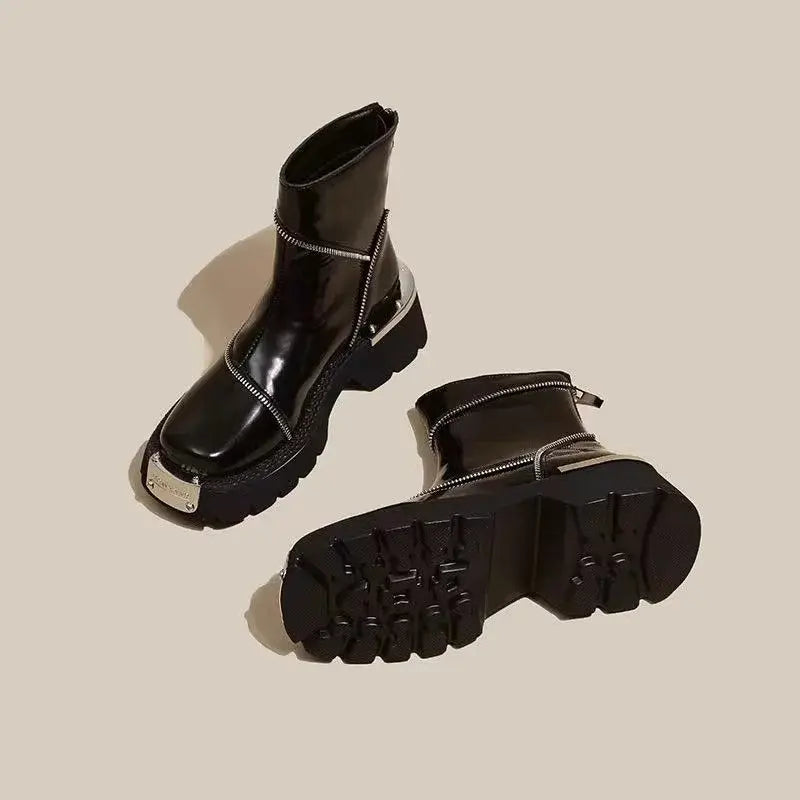 ZIPPER BOOTS