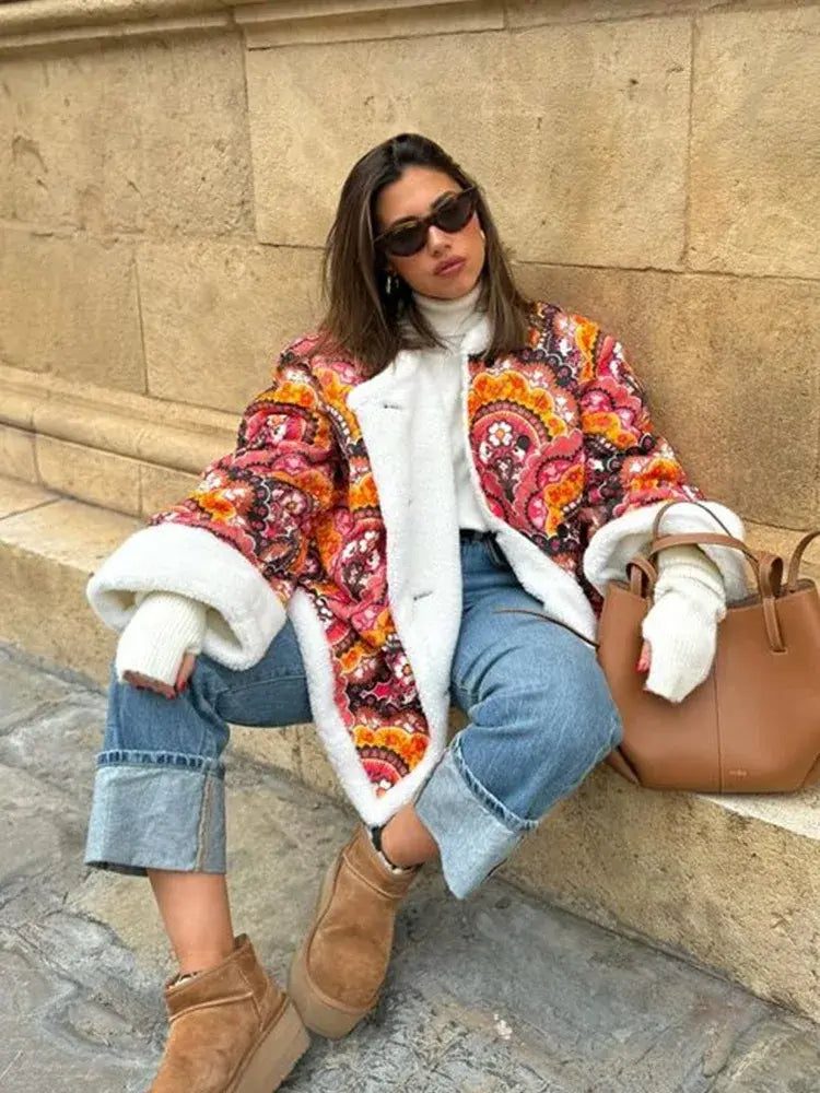COTTEN LOOSE WINTER COAT