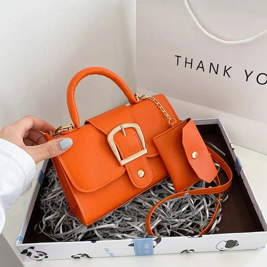 ORANGE HANDBAG
