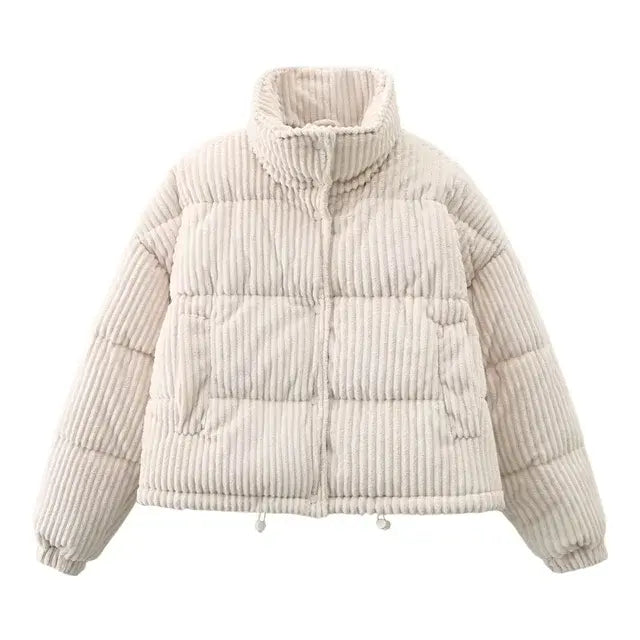 COLLAR COTTEN COAT