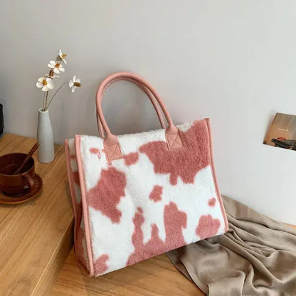 COW PRINT HANDBAG