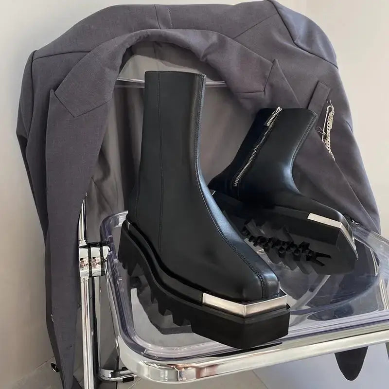 SPRING ANKLE BOOT