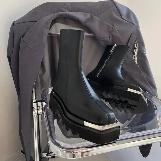SPRING ANKLE BOOT