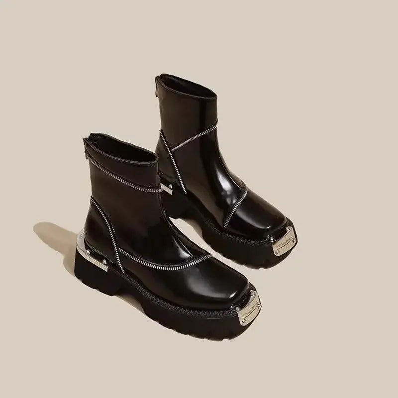 ZIPPER BOOTS