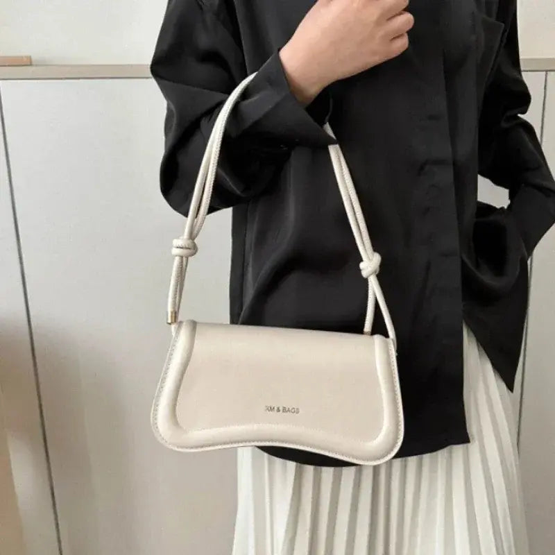 SOLID COLOR CROSSBODY BAG