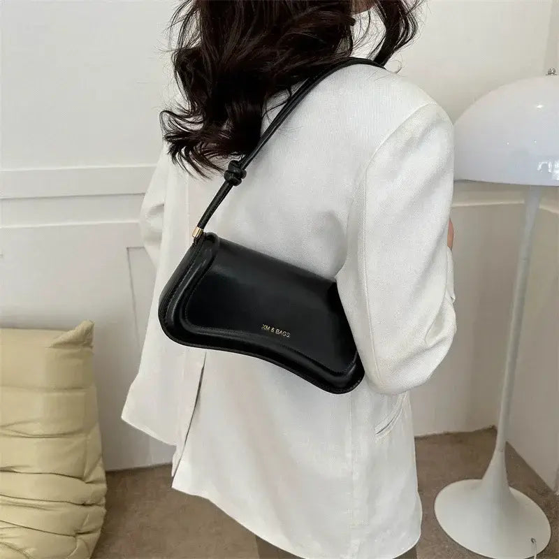 SOLID COLOR CROSSBODY BAG