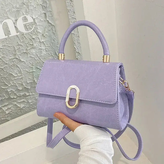 PURPLE HANDBAG