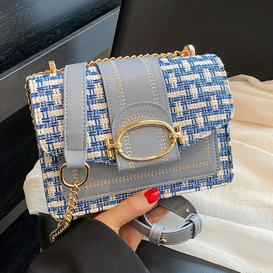 MINI PLAID BAG