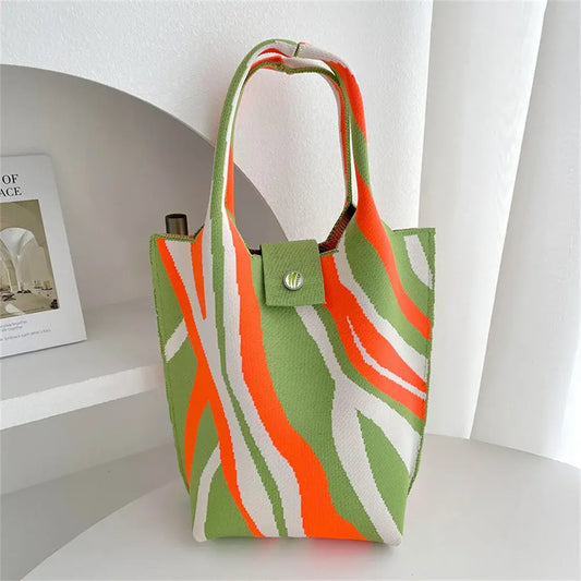 KNITTED HANDBAG