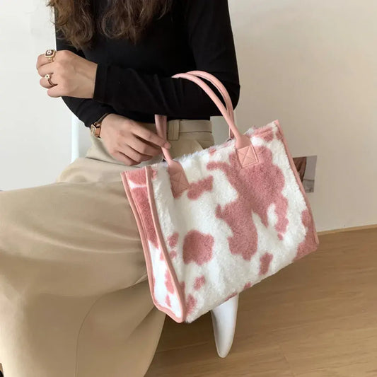 COW PRINT HANDBAG